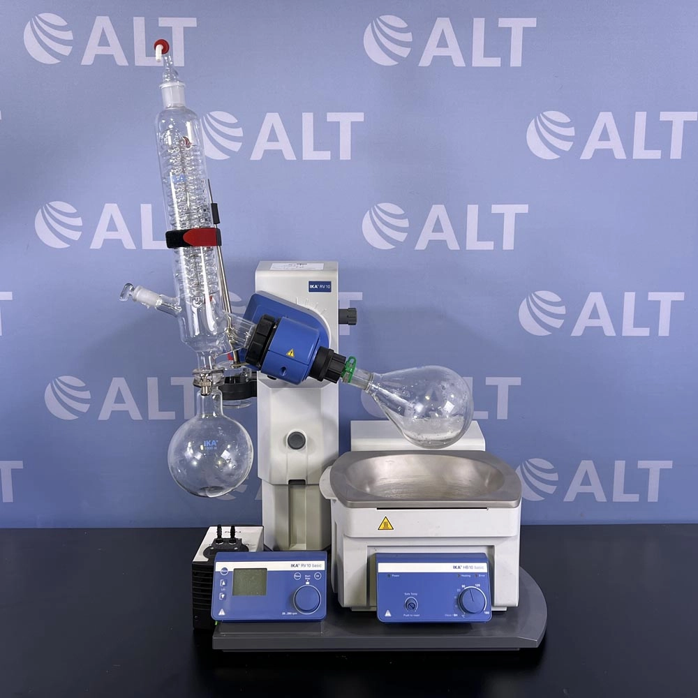 IKA  RV 10 Basic Rotary Evaporator With HB 10 Digital Heating Bath