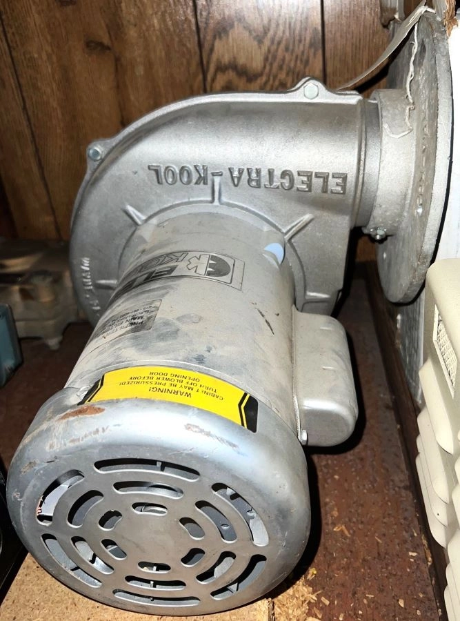 Electra-Kool Model 500C Blower With 1/3 HP, 1 Phase Baldor Motor and 500C-PL Filter