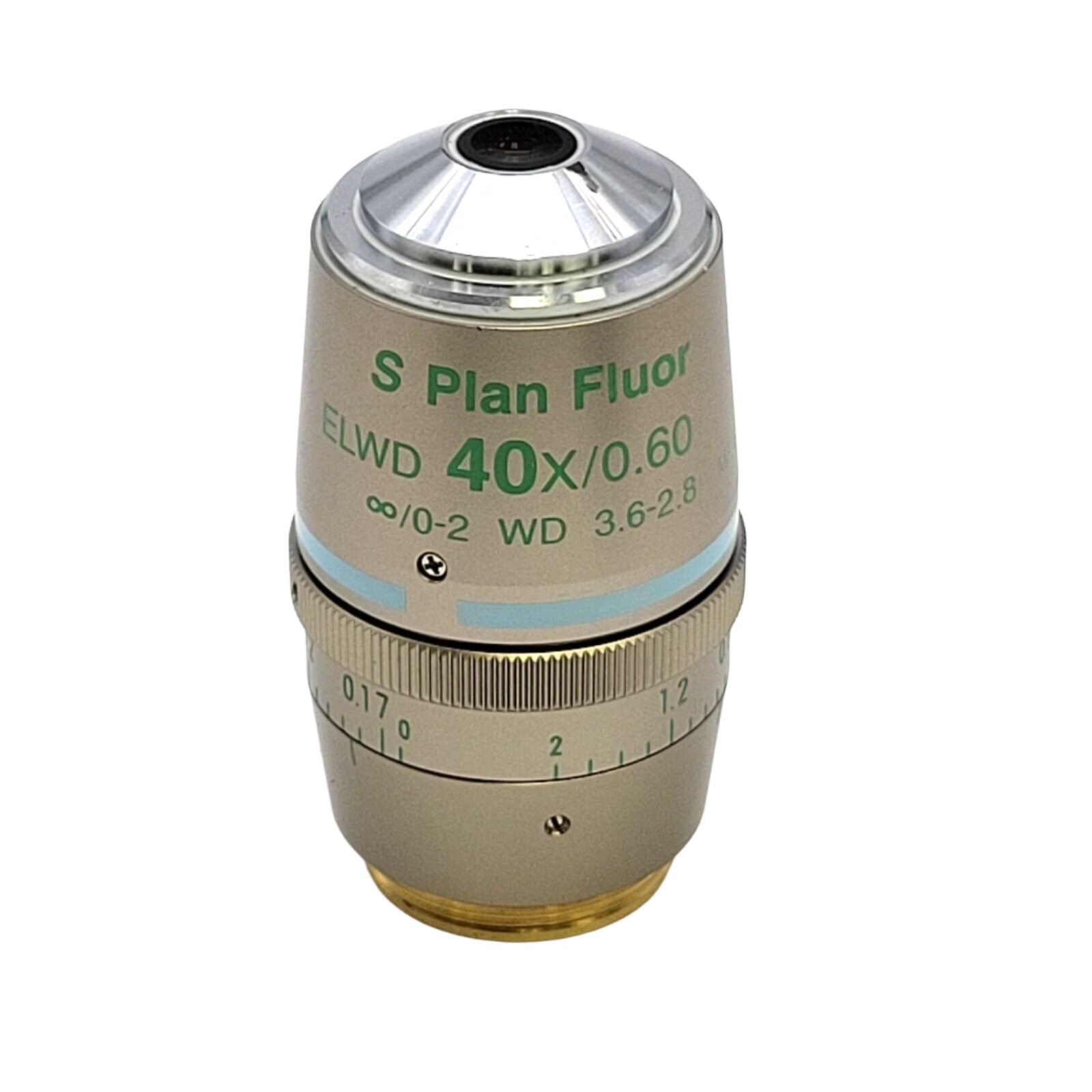Nikon Microscope Objective S Plan Fluor ELWD 40x Ph2 Phase Contrast