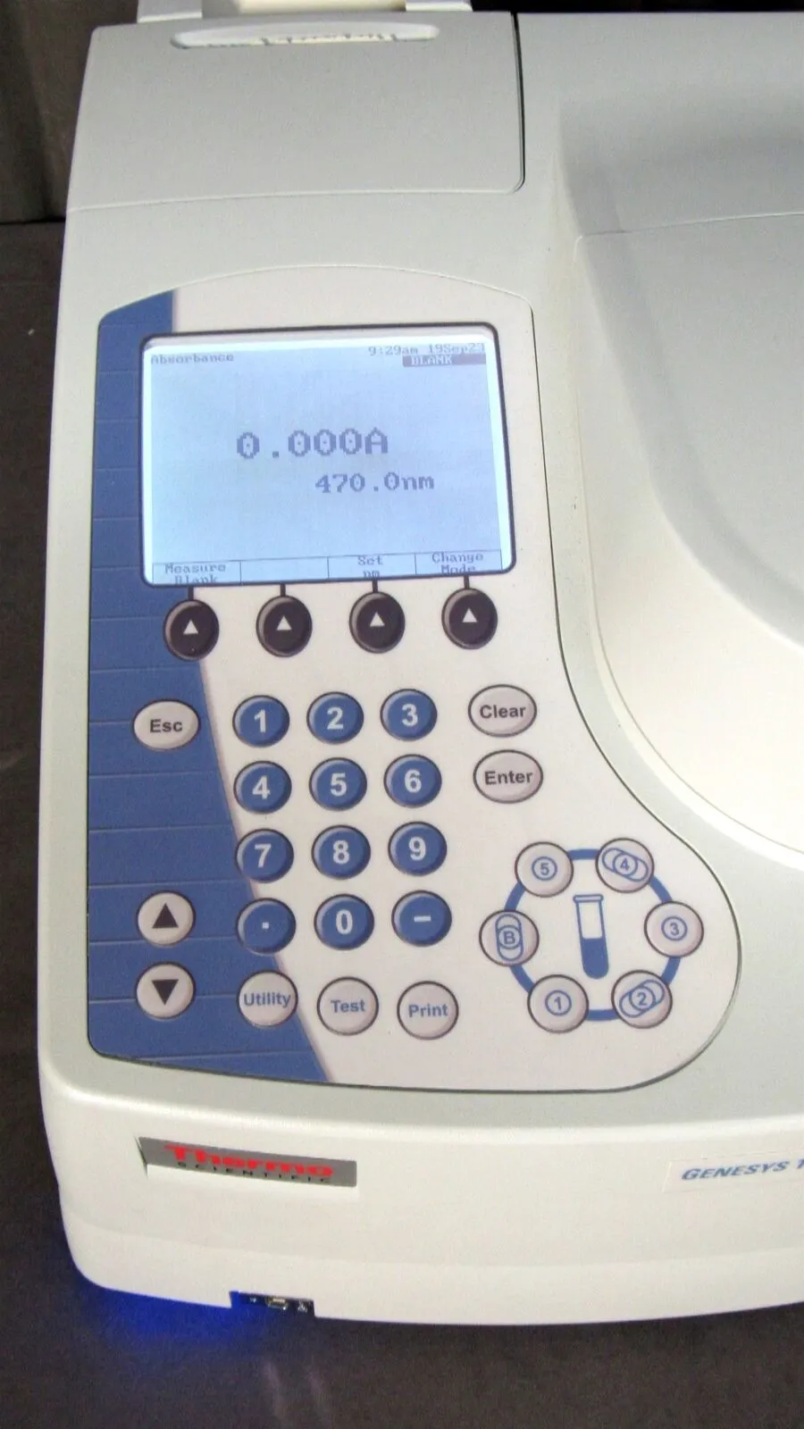 * Thermo Scientific Genesys G10S UVVIS Spectrophotometer with 6Place