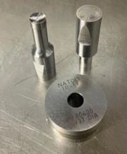 Natoli 0.3937 DIA Upper Punch, Lower Punch and Die