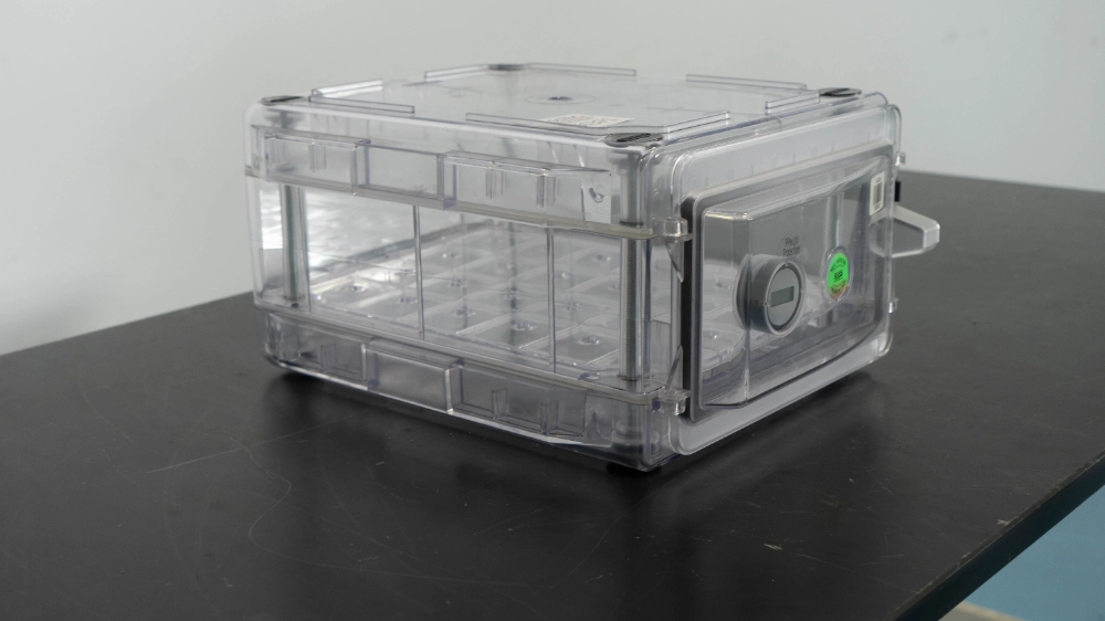 Desiccator Cabinet, Clear Acrylic, 1 Door Dry Box, 24W, 24D, 18H