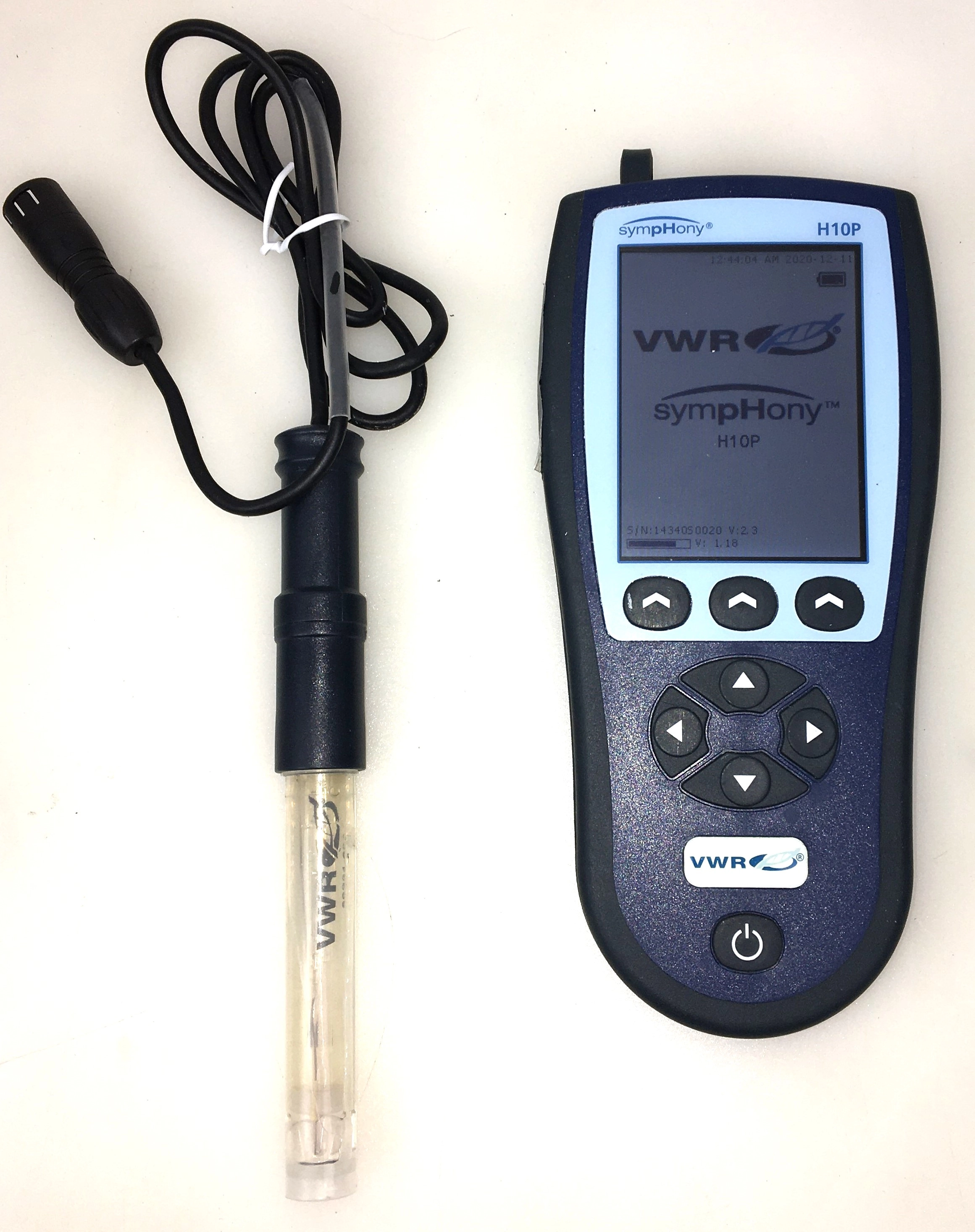 VWR SympHony H10P Portable pH Meter with Electrode