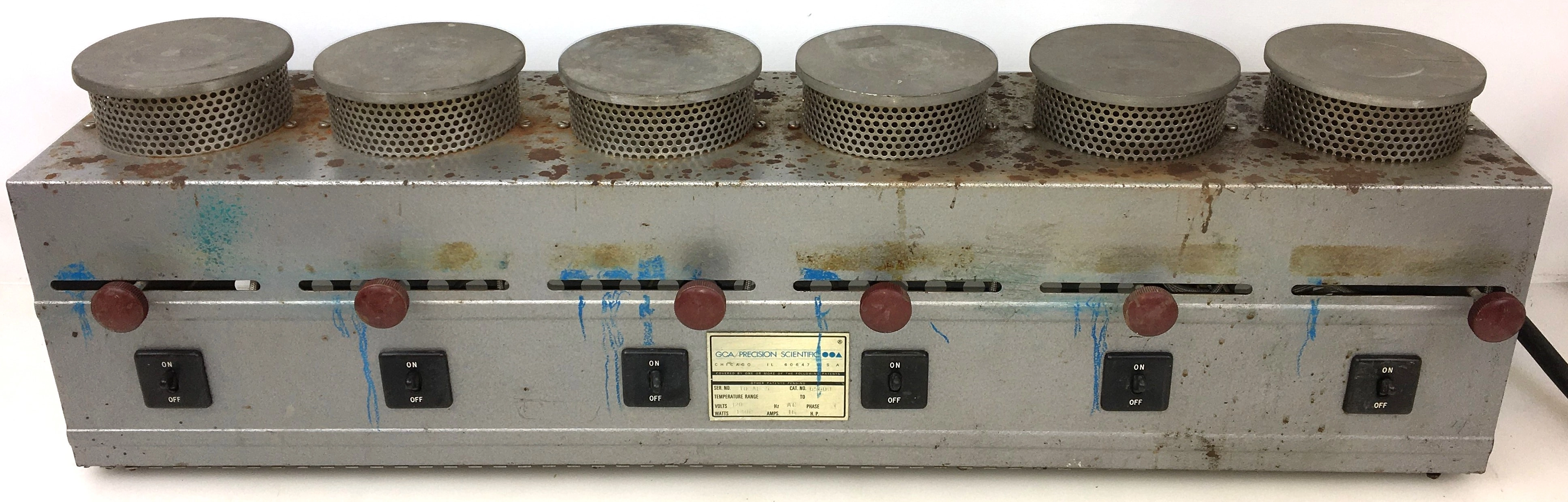 GCA / Precision Scientific Veri-Heat 65500 Multi-Place Extraction Heater