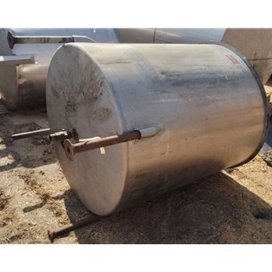 533 Gal Chem-Tek Stainless Steel Tank