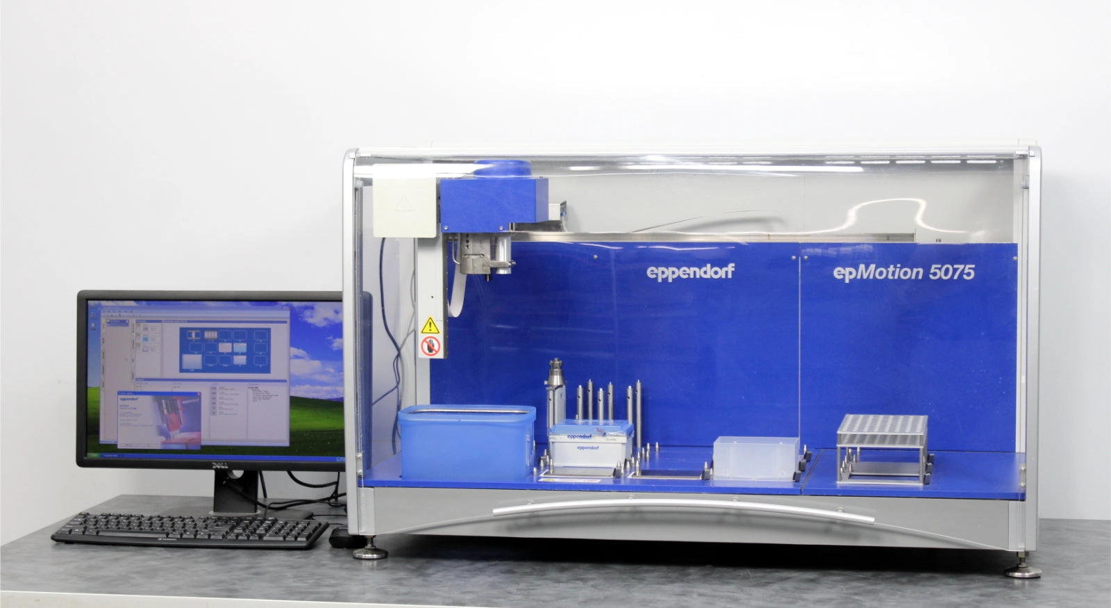 Eppendorf epMotion 5075 Liquid Handler Workstation with PC and epBlue Software