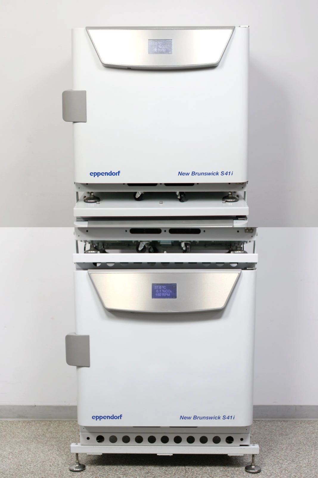 Eppendorf New Brunswick S41i Double Stacked CO2 Incubator Shakers S41I
