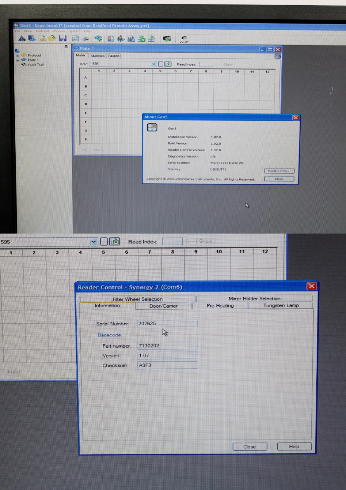 BioTek Synergy 2 SL Luminescence Microplate Reader with PC & Gen5