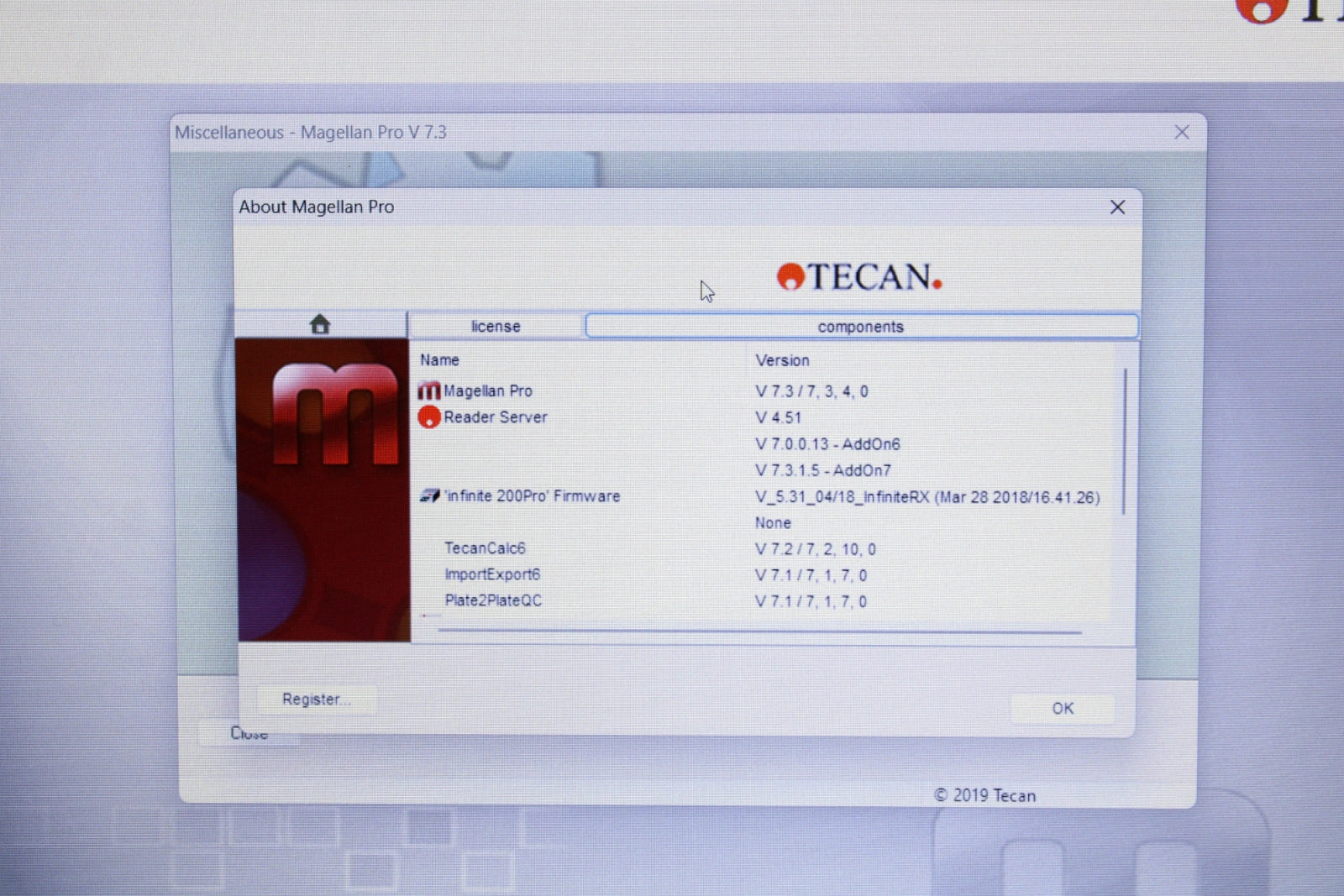 Tecan Infinite M200 Pro Nanoquant M Nano+ DualMode Microplate Reader