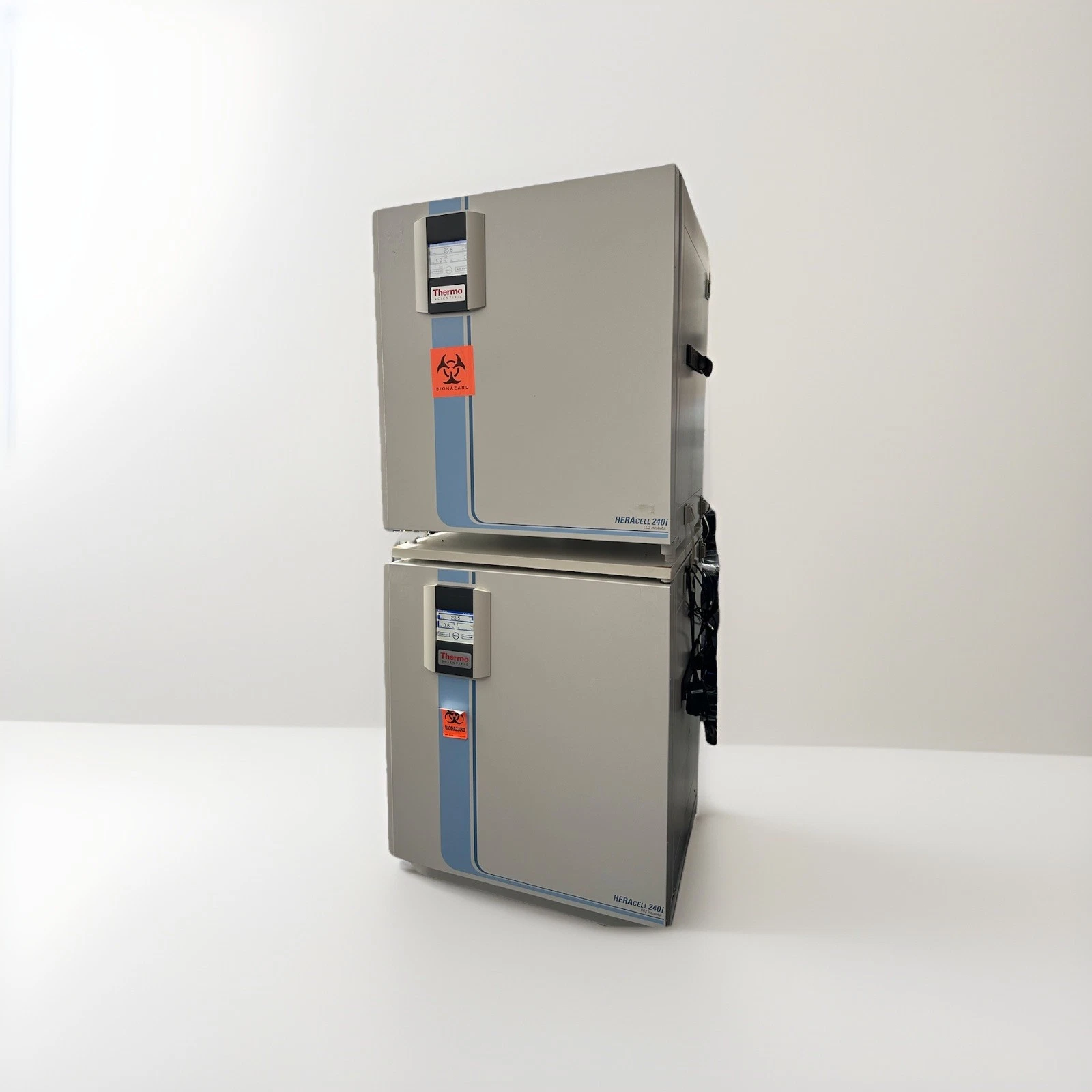 Thermo Scientific HERAcell 240i Double Stacked CO2 Incubators 51026331 w/ Cart
