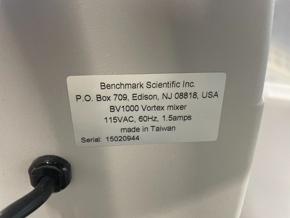 BV1000 - Benchmark Scientific, Inc.