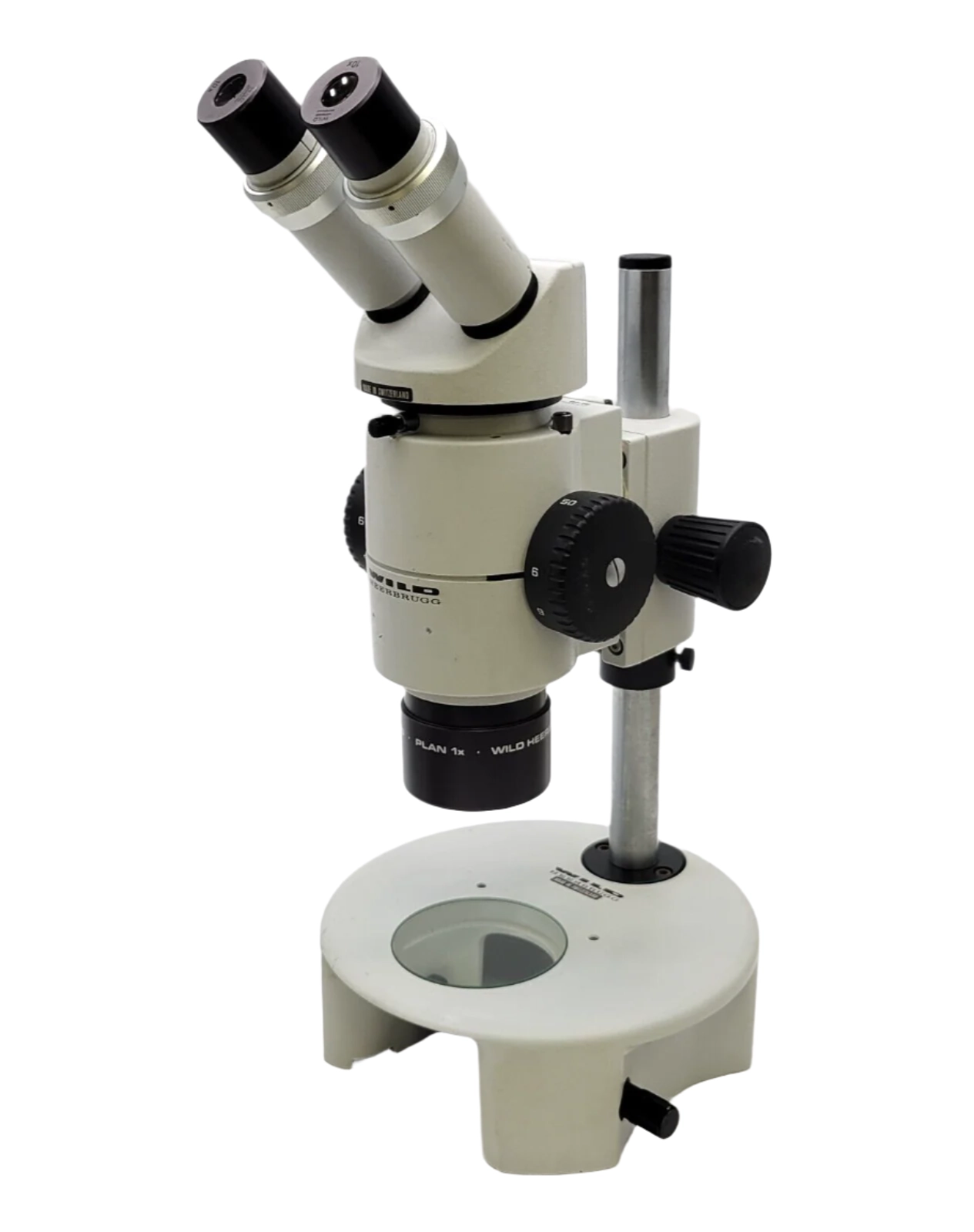 Wild Heerbrugg Stereo Microscope M8 with Binocular Head and Stand