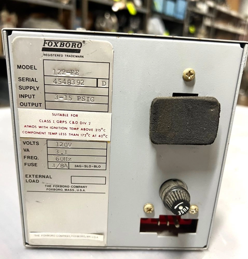 Foxboro Model 122FE Pneumatic Chart Recorder