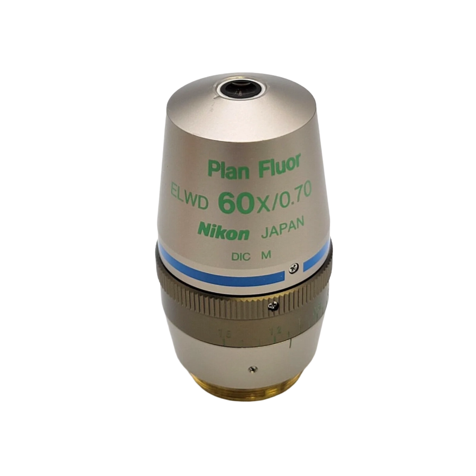 Nikon Microscope Objective Plan Fluor ELWD 60x Ph2 DLL Phase Contrast