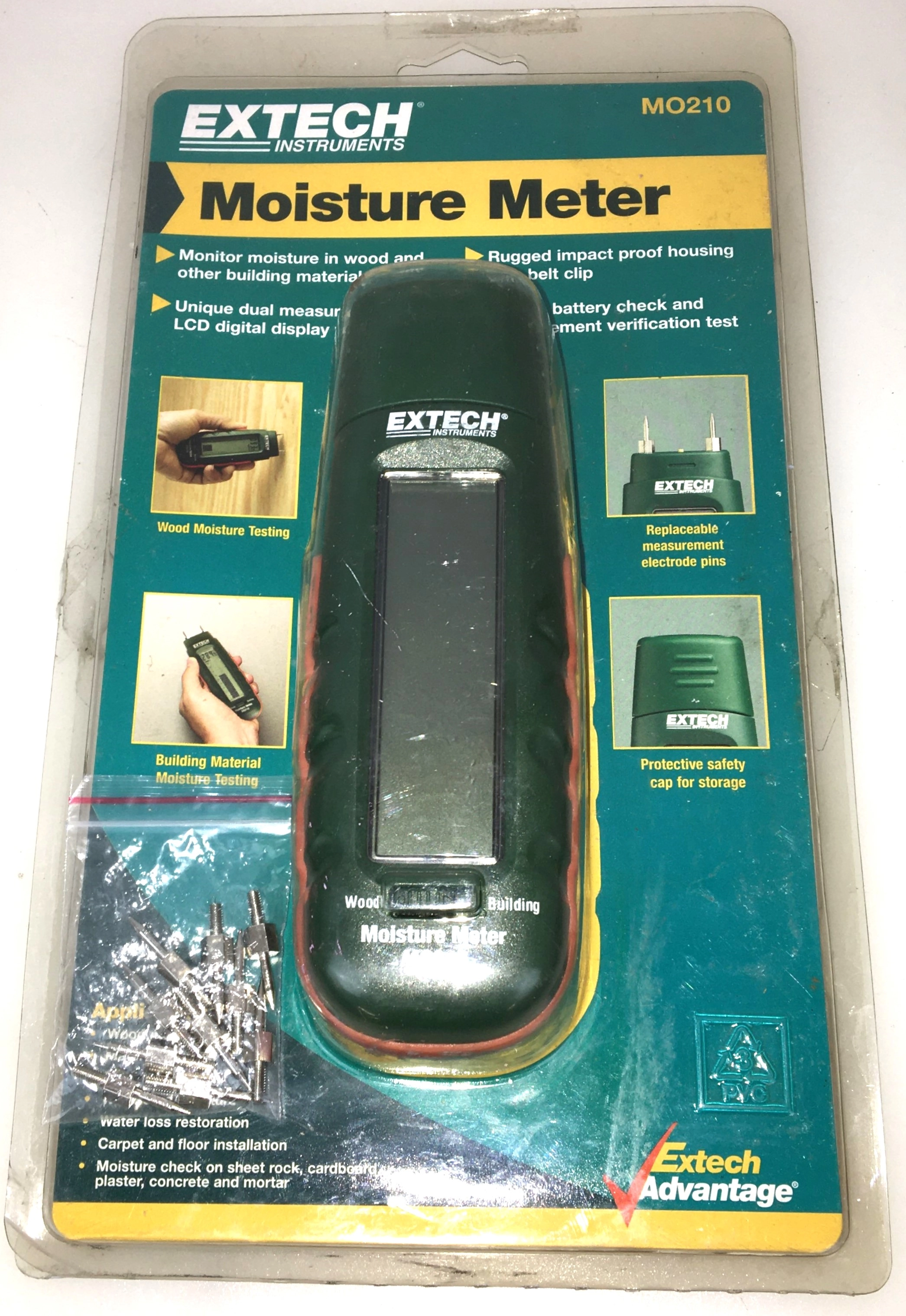 Extech MO210 Portable Moisture Meter