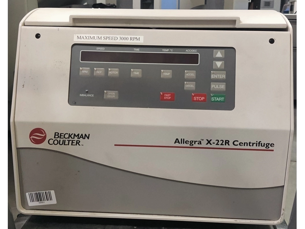 Beckman Coulter Allegra X-22R Centrifuge