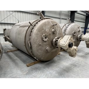 New 3000 Gallon GEA Stainless Steel Reactor For Sale