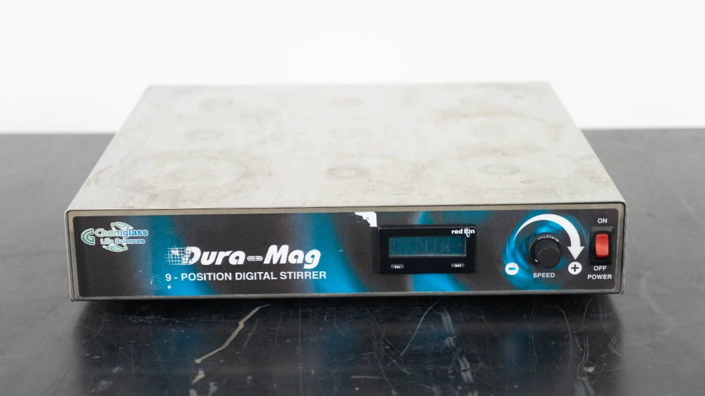 Chemglass  Dura-Mag 9-Position Digital Stirrer