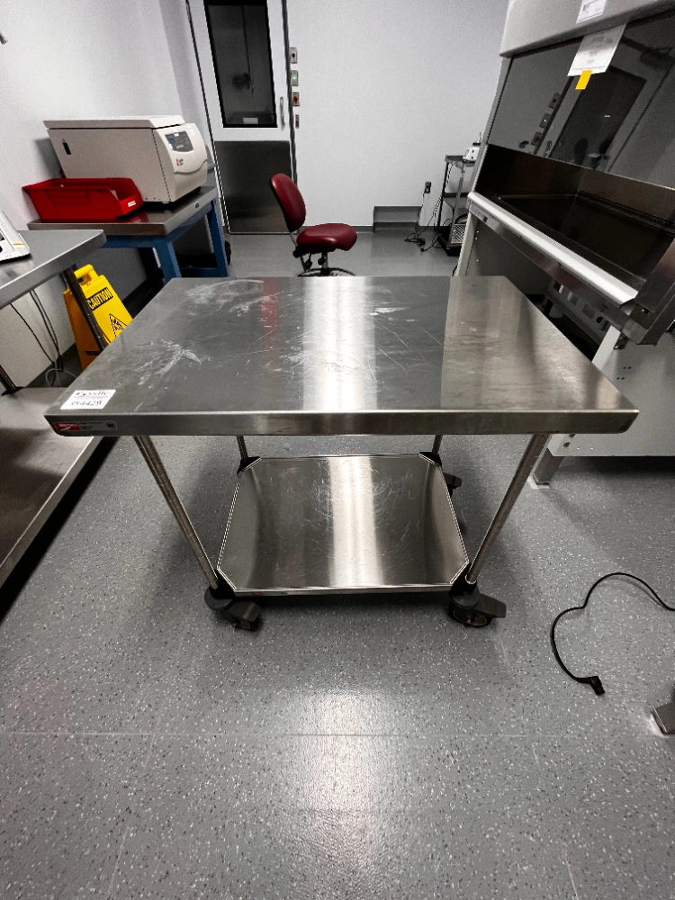 3' Metro Stainless Top Portable Table