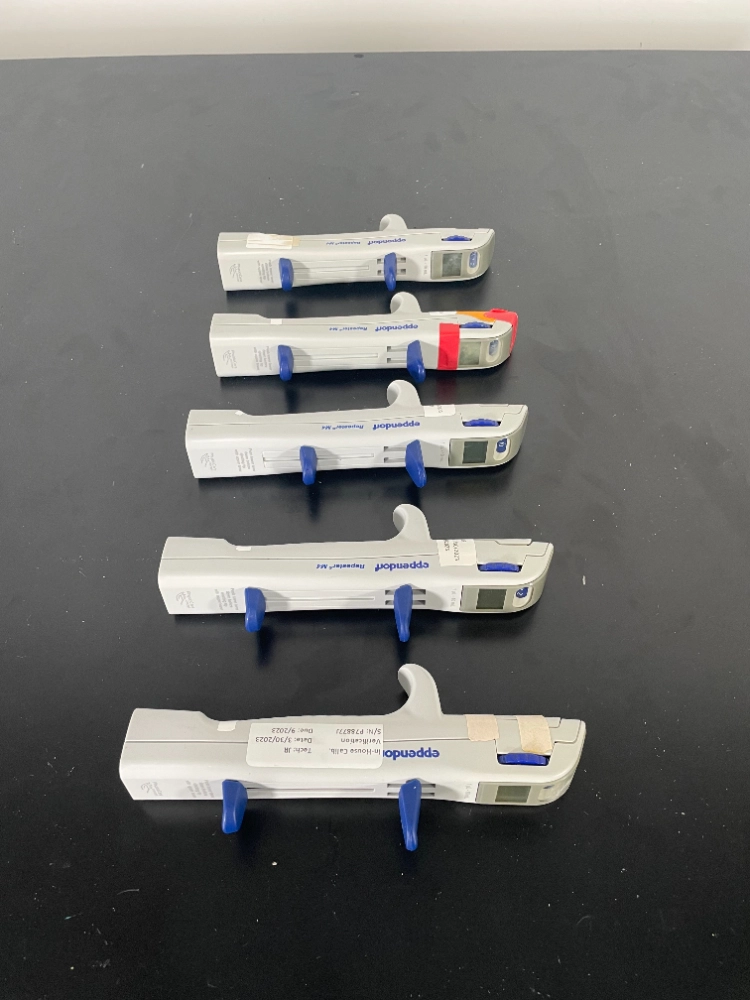 Eppendorf Repeater M4 Single Channel. Pipette Controllers Quantity 5