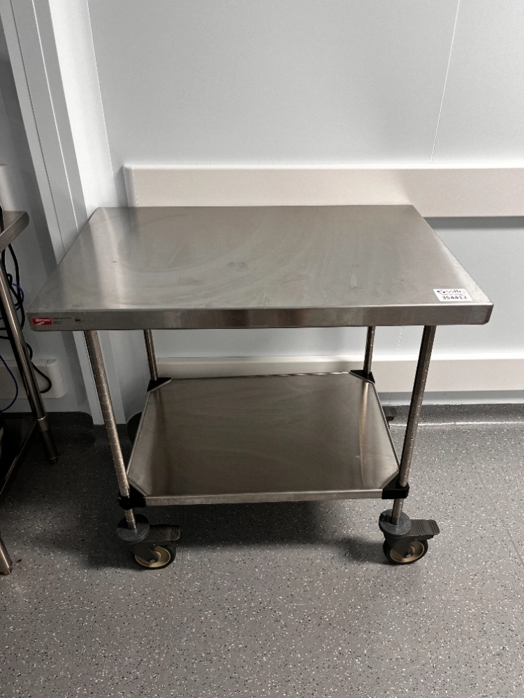 3' Metro Stainless Top Portable Table