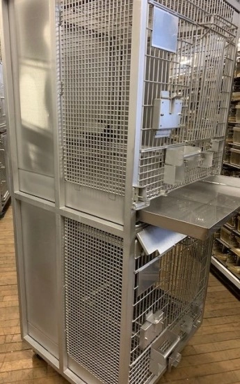 2 Cage Lab Products NHP Rack With Auto Watering | LabX.com