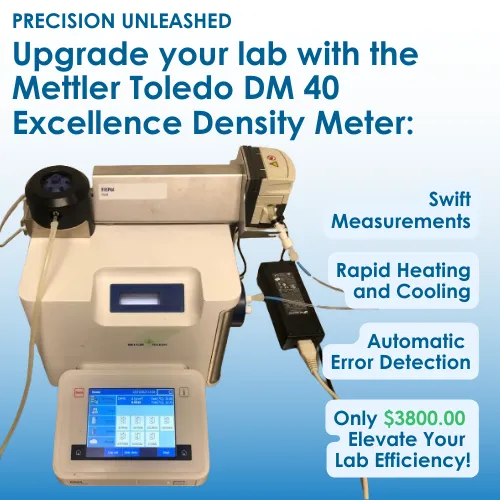 Mettler Toledo DM40 LiquiPhysics Excellence Density Meter