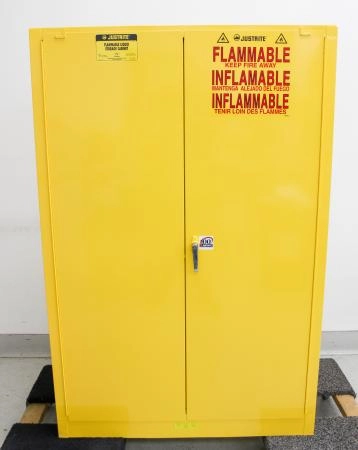 JustRite Flammable Liquid Storage Cabinet 45 Gal, 170 Liter Capacity 25452