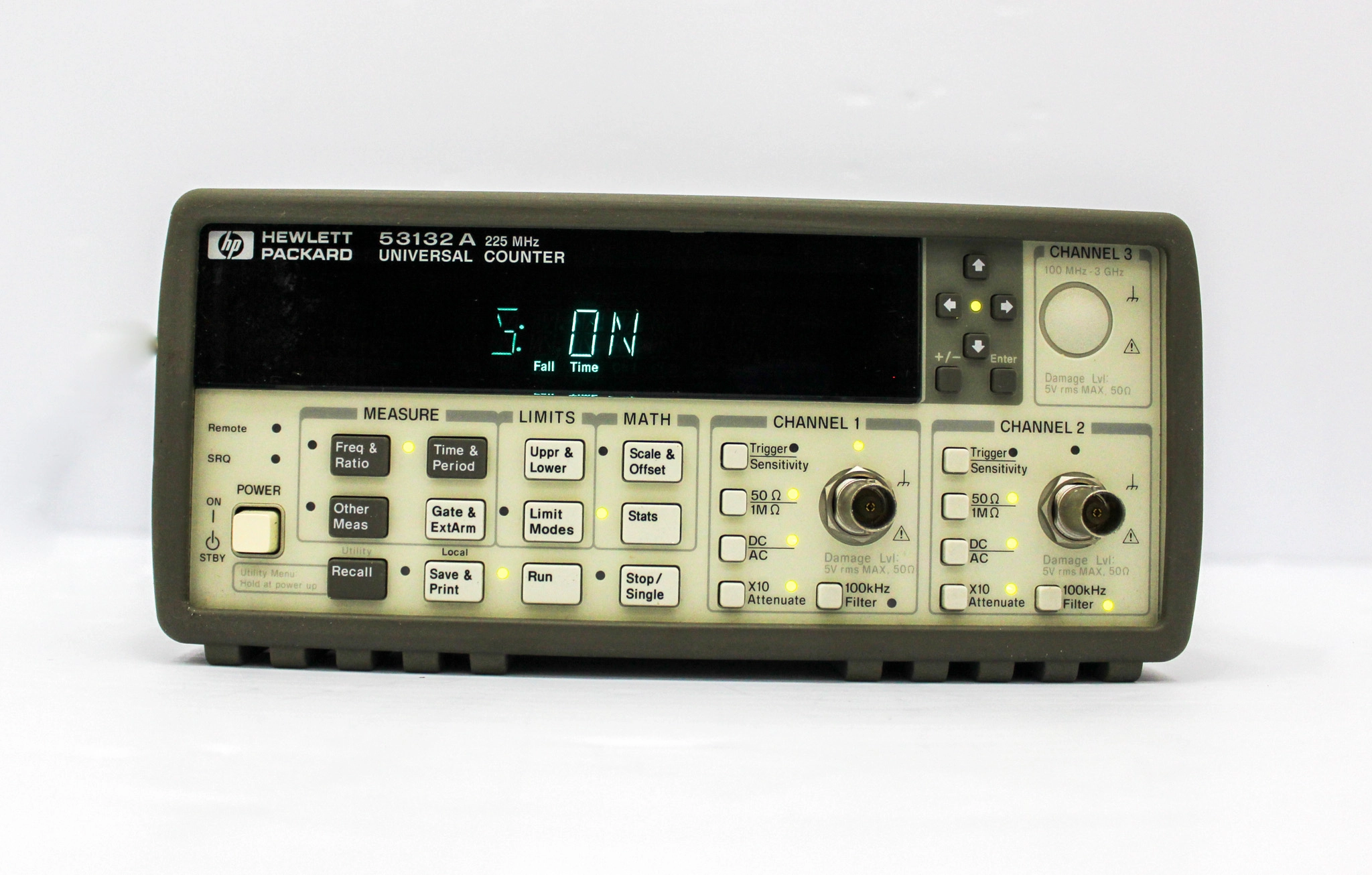 HP Hewlett Packard Universal Counter 225 MHz, 12 Digit Model: 53132A - 3376228