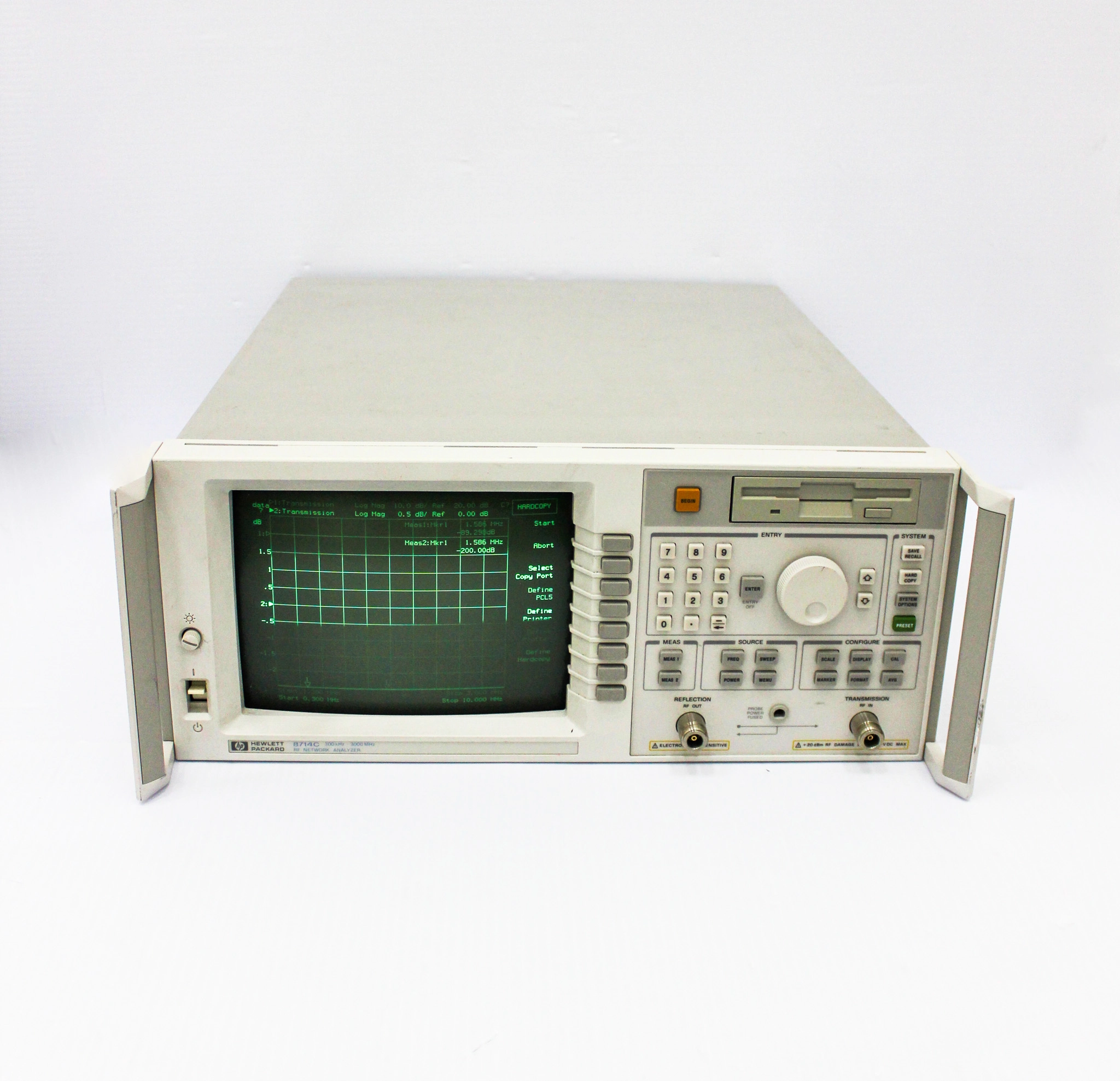 HP Hewlett Packard 8714C RF Network Analyzer 300kHz-3000MHz - 3376230