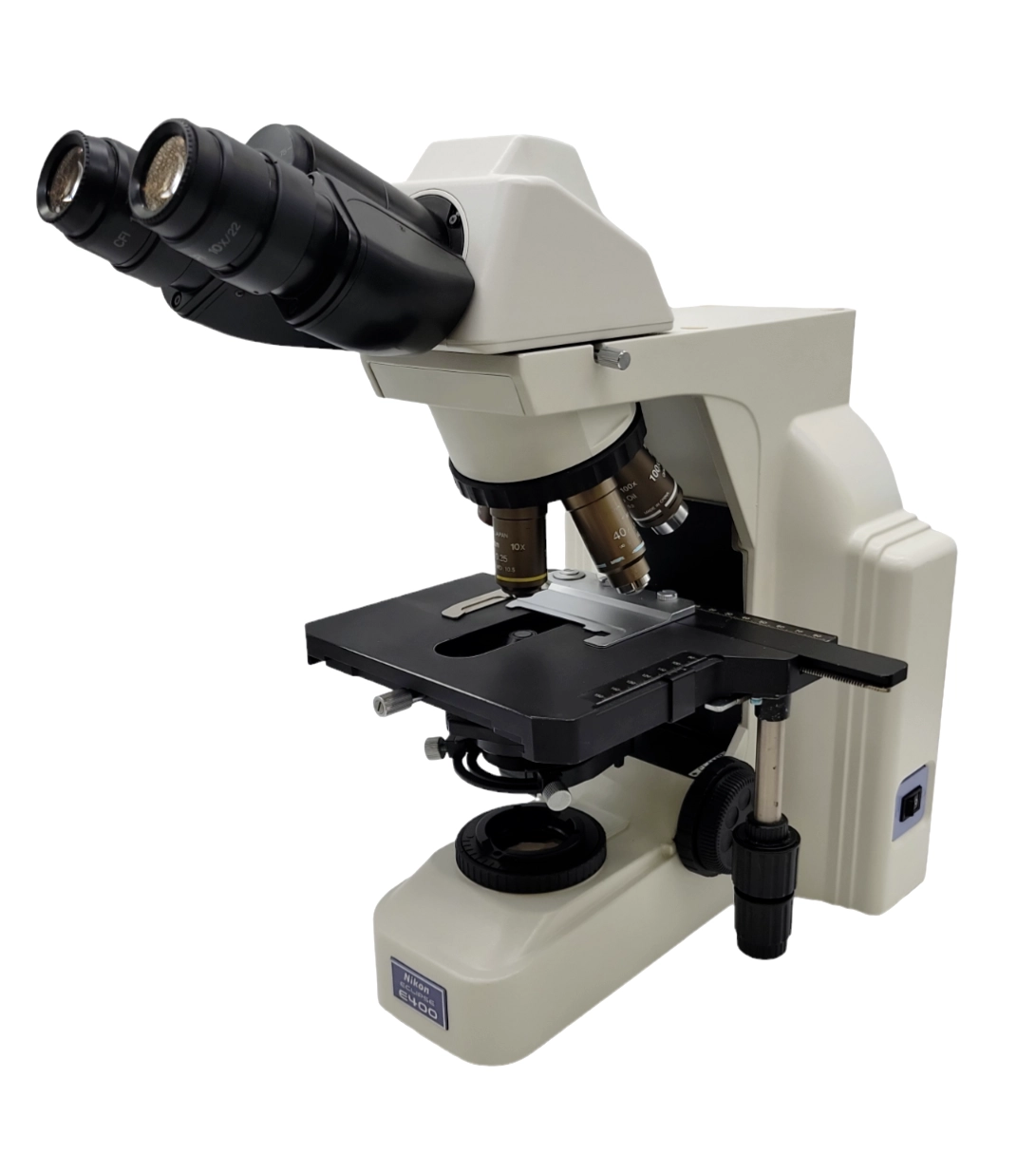 Nikon Microscope Eclipse E400 with LED Upgrade and 100x Objective