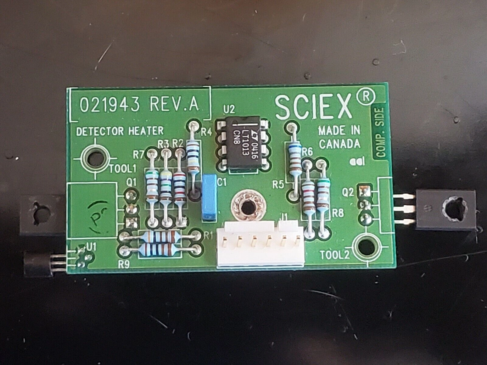 Sciex 021943 Rev A Detector Heater Board