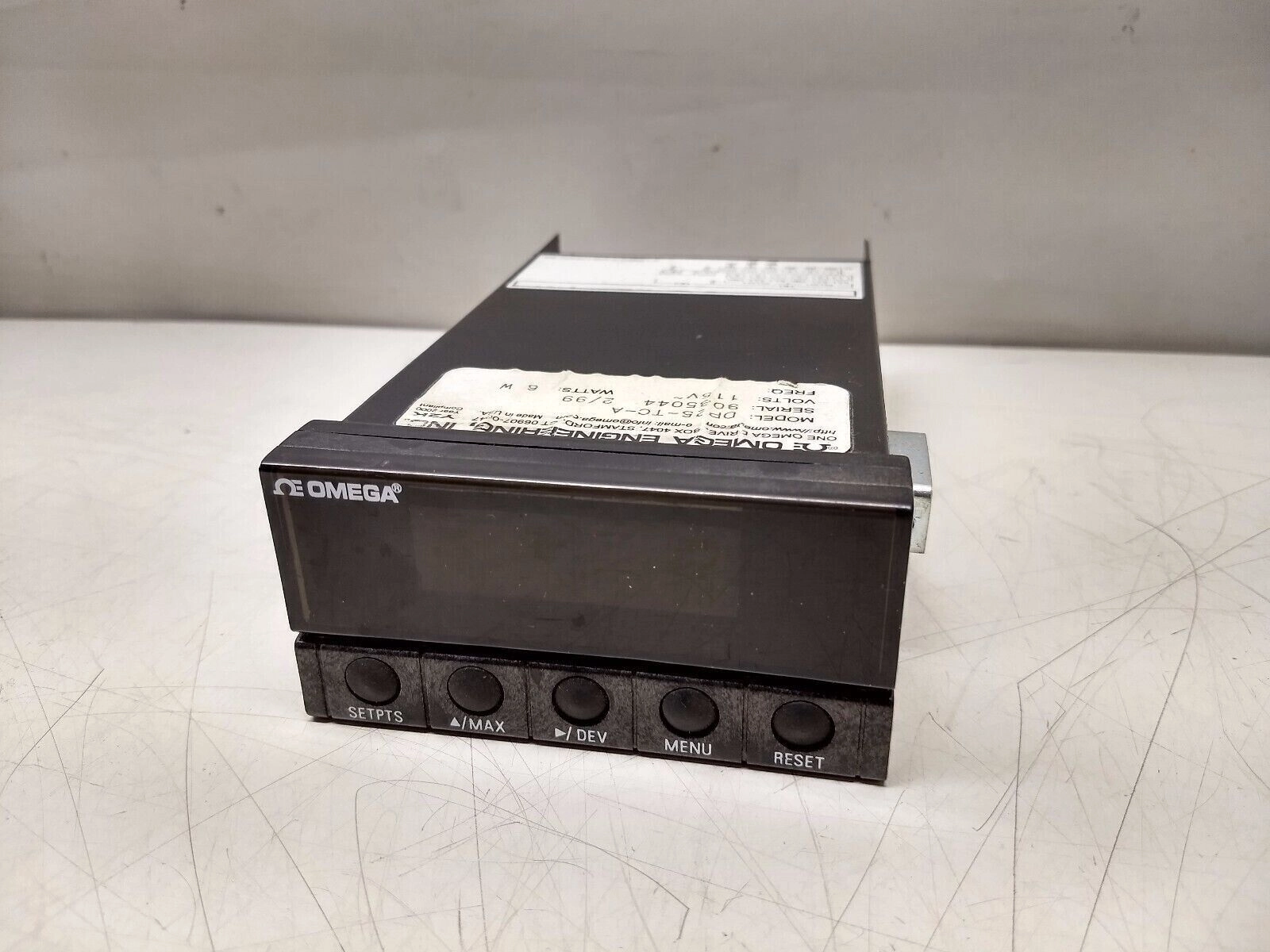 Omega DP25-TC-A Digital Thermocouple Controller