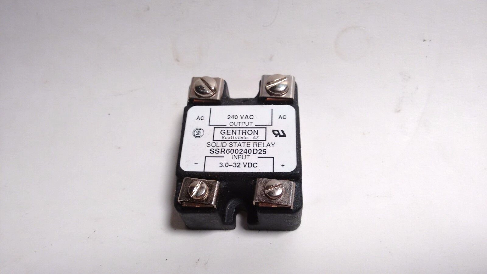 Gentron SSR600240D25 Solid State Relay 240VAC Outp