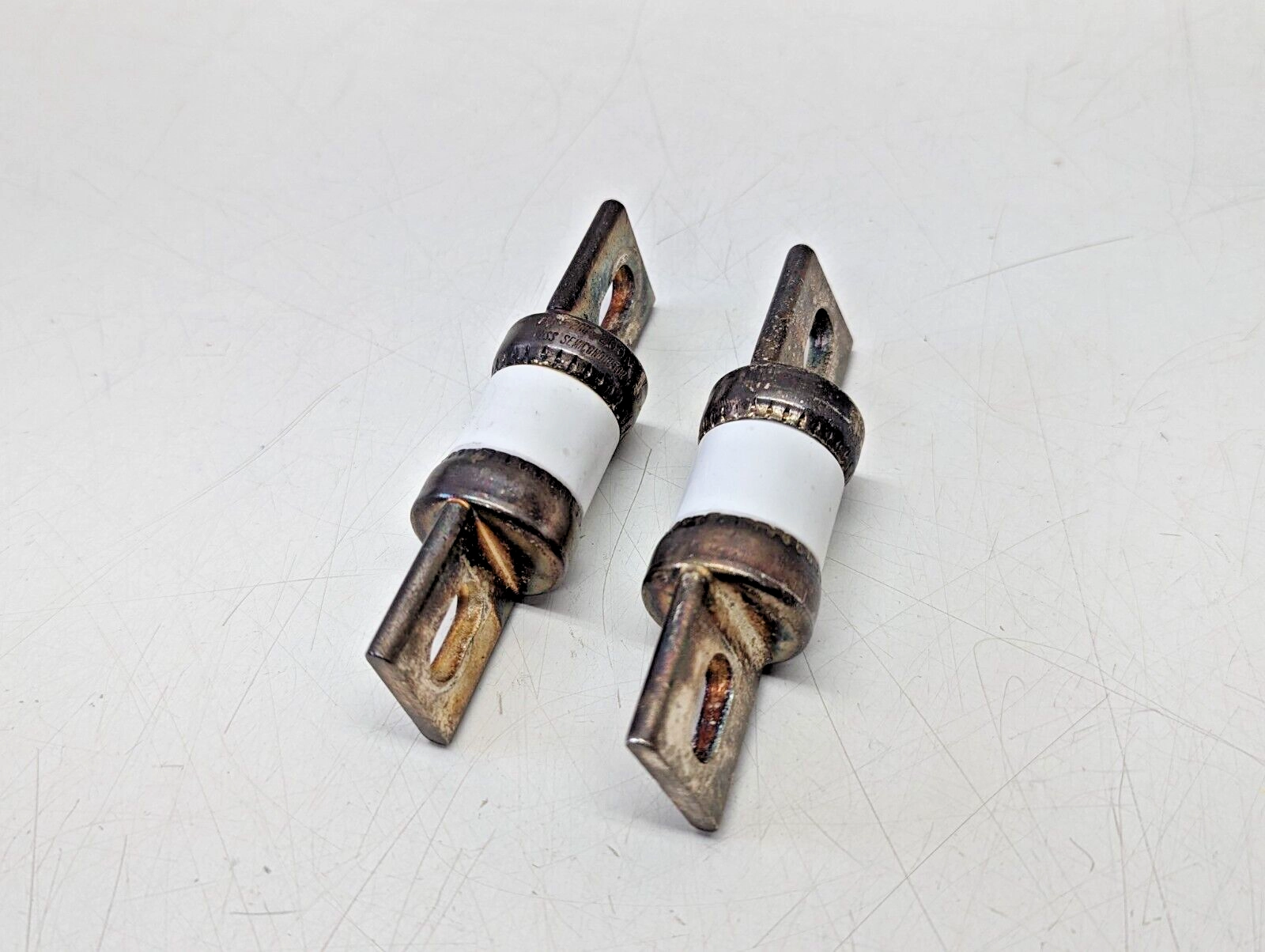 Pair of 2 Bussmann Buss FWH-200 Semiconductor Fuse