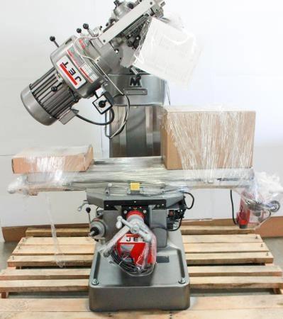 JET Step Pulley Milling Machine  9 x 42in Model JTM-2 w/ DP700 Digital Readout