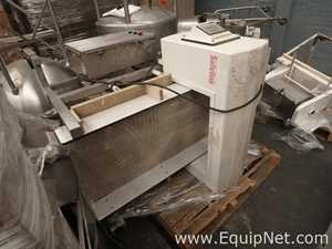 Safeline SL2000 Metal Detector on Plastic Mesh Conveyor