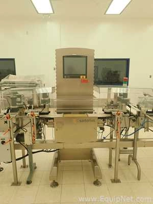 Sartorius Synus 15 WS Inline Checkweigher With Infeed And Outfeed Conveyor