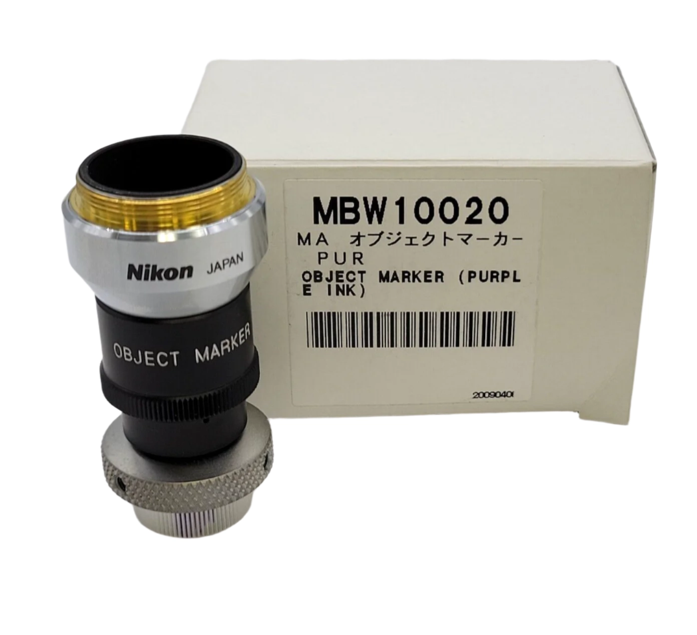 Nikon Microscope Object Marker Objective with Adapter