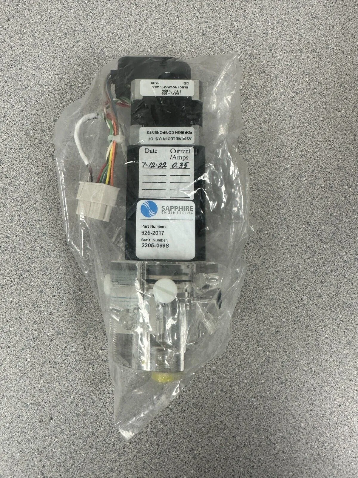 Sapphire Polymer Pump for ABI 3130/3730 Genetic Analyzer (2022)