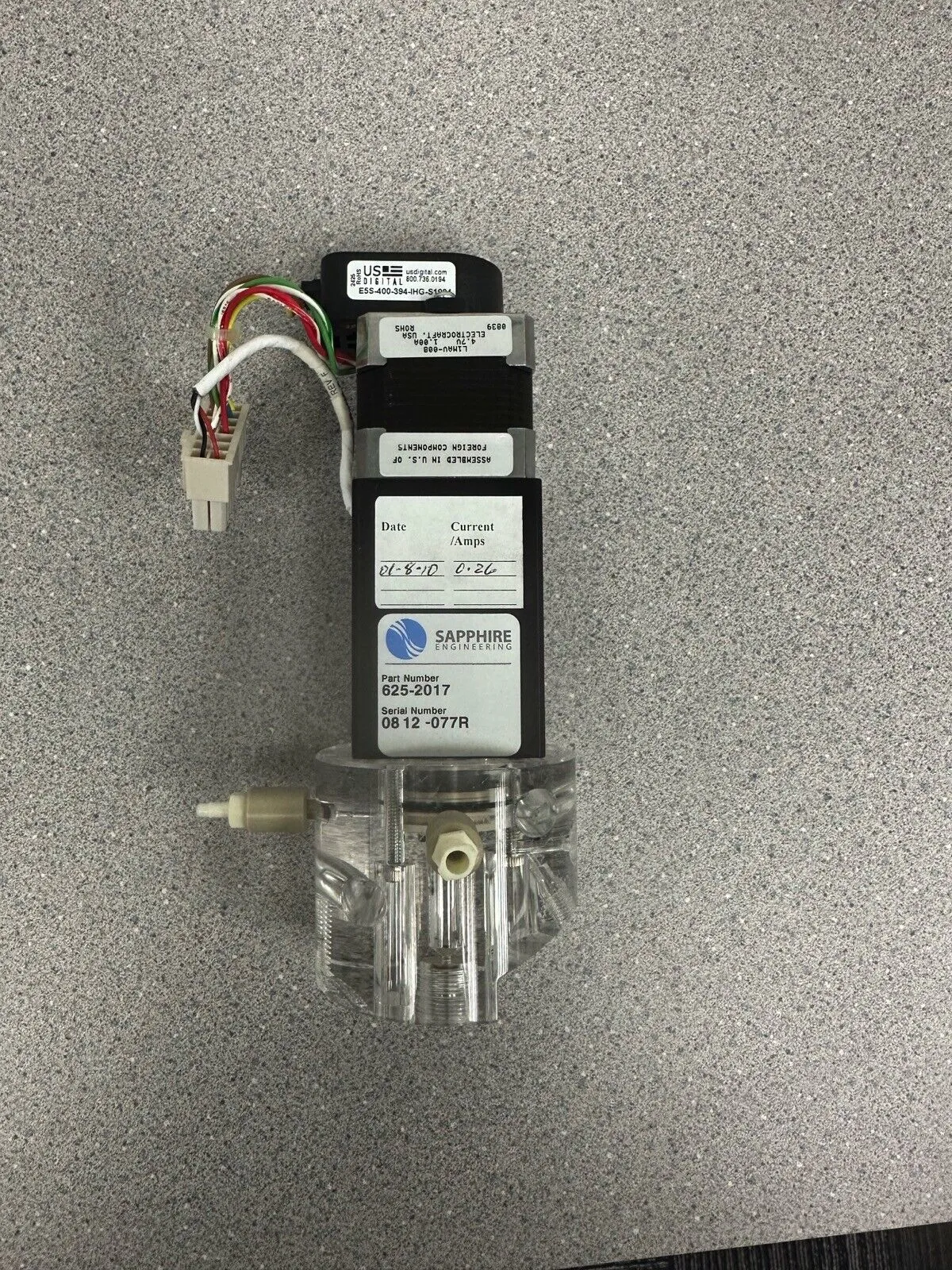 Sapphire Engineering 625-2017 Polymer Pump for ABI 3730 and 3730xl