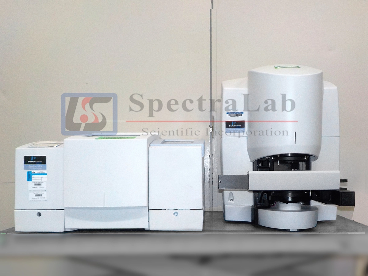 PerkinElmer Spectrum ONE FT-IR Spectrometer with Spectrum Spotlight 300 FT-IR MCT Imaging System