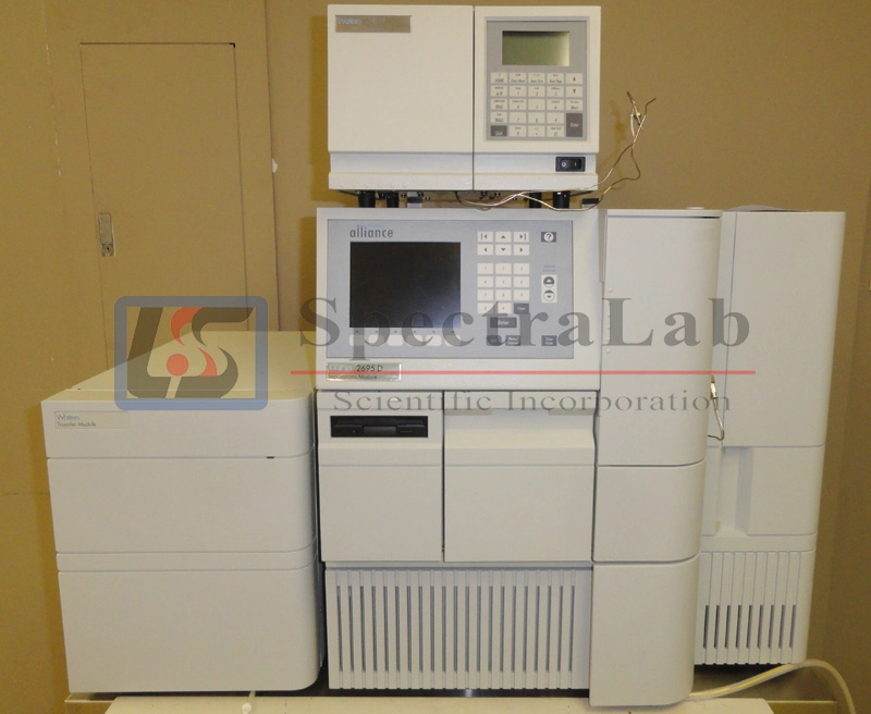 Waters Alliance 2695D HPLC Dissolution System with 2489 UV/Vis Detector and Transfer Module