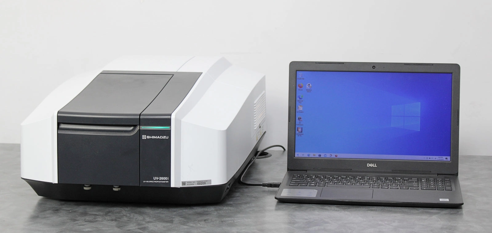 Shimadzu UV-2600i UV-Vis Spectrophotometer 207-26000-58 w/ Laptop &amp; Software