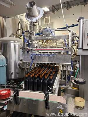 CBK Fillers Ltd. PI-6-6 Carbonated Bottle Filler and Crowner