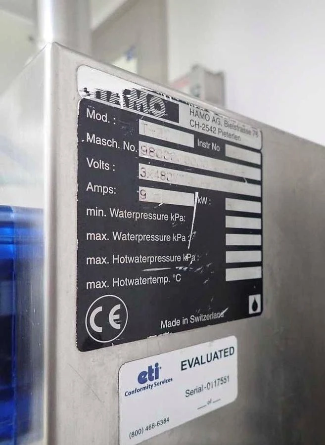 Hamo T-21 Single Door Washer