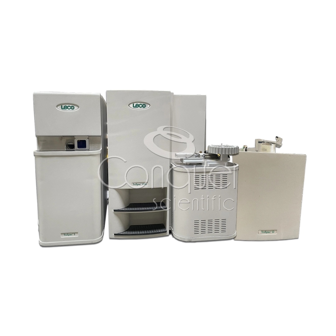 Leco TruSpec CHN with TruSpec S and TruSpec O Elemental Analyzers