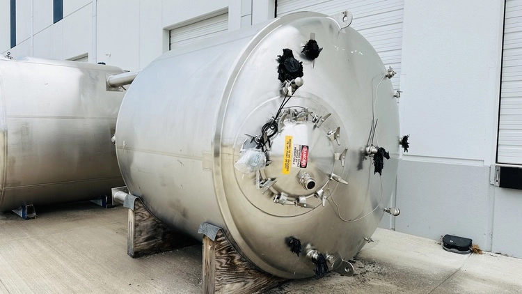 Precision Stainless 10,000L Mix TankJacketed Dome Top Tanks