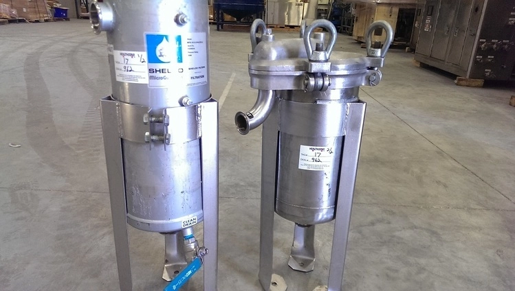 Filter Cylinders (Lot of Two)Miscellaneous Processing Equipment