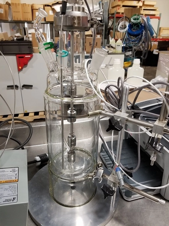 Used Glass ReactorMiscellaneous Laboratory Equipment